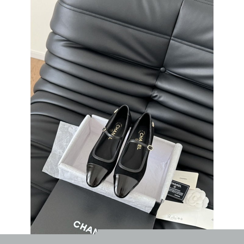 Ch*el flat shoes
